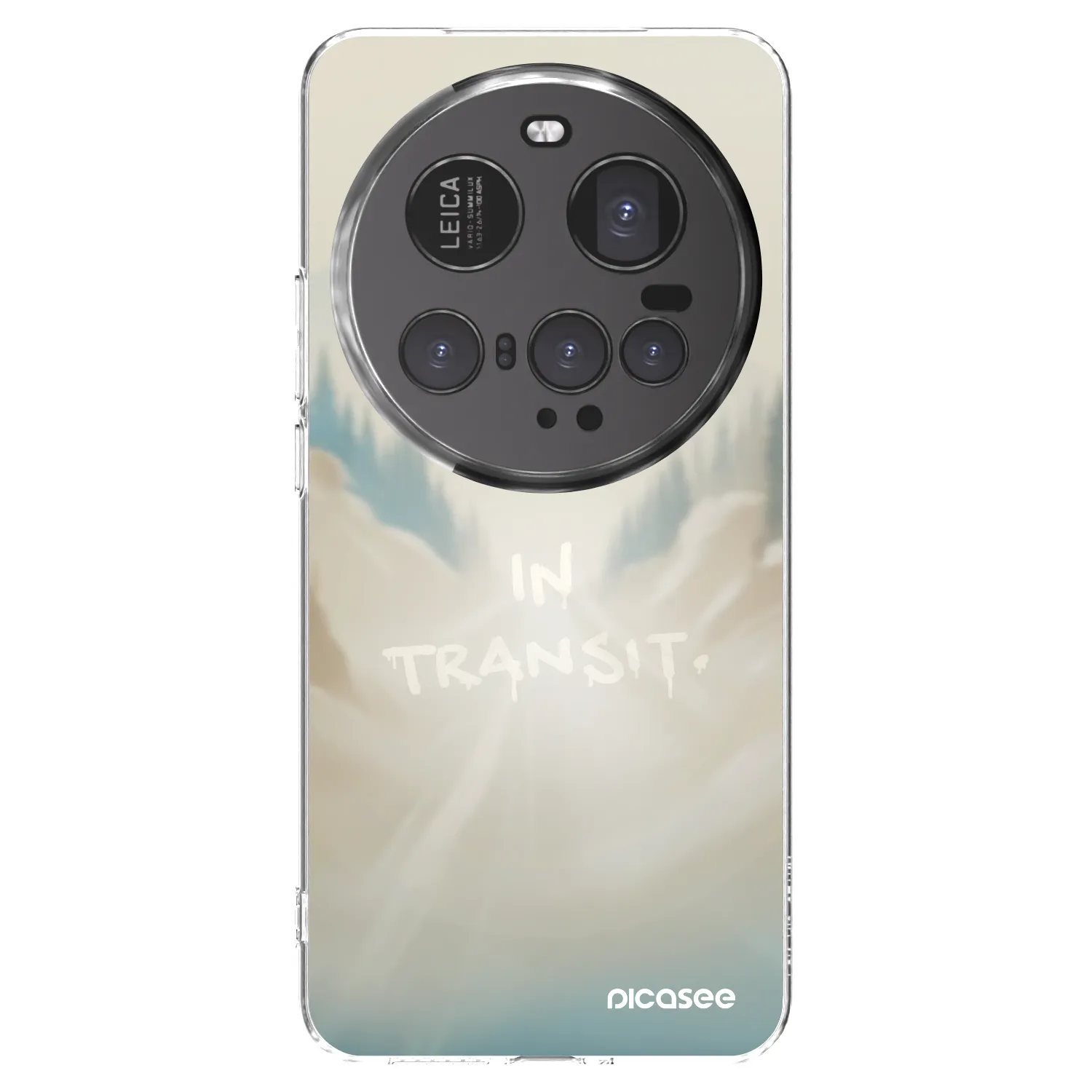 Picasee Xiaomi 15 Ultra Hülle - Transparentes Silikon - IN TRANSIT