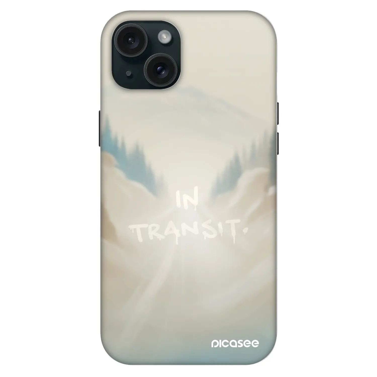 Picasee Fashion Case MagSafe für Apple iPhone 15 Plus - IN TRANSIT