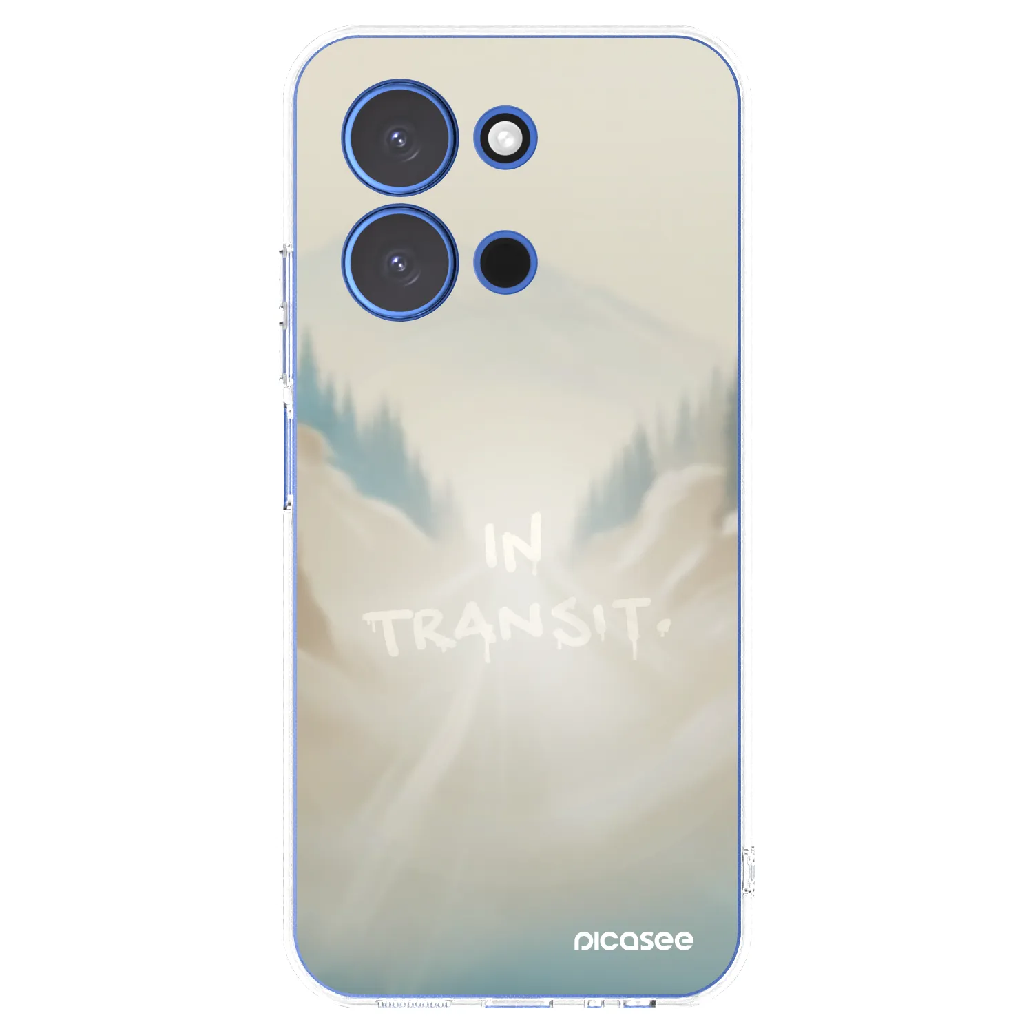Picasee Xiaomi Redmi 15C 4G Hülle - Transparentes Silikon - IN TRANSIT