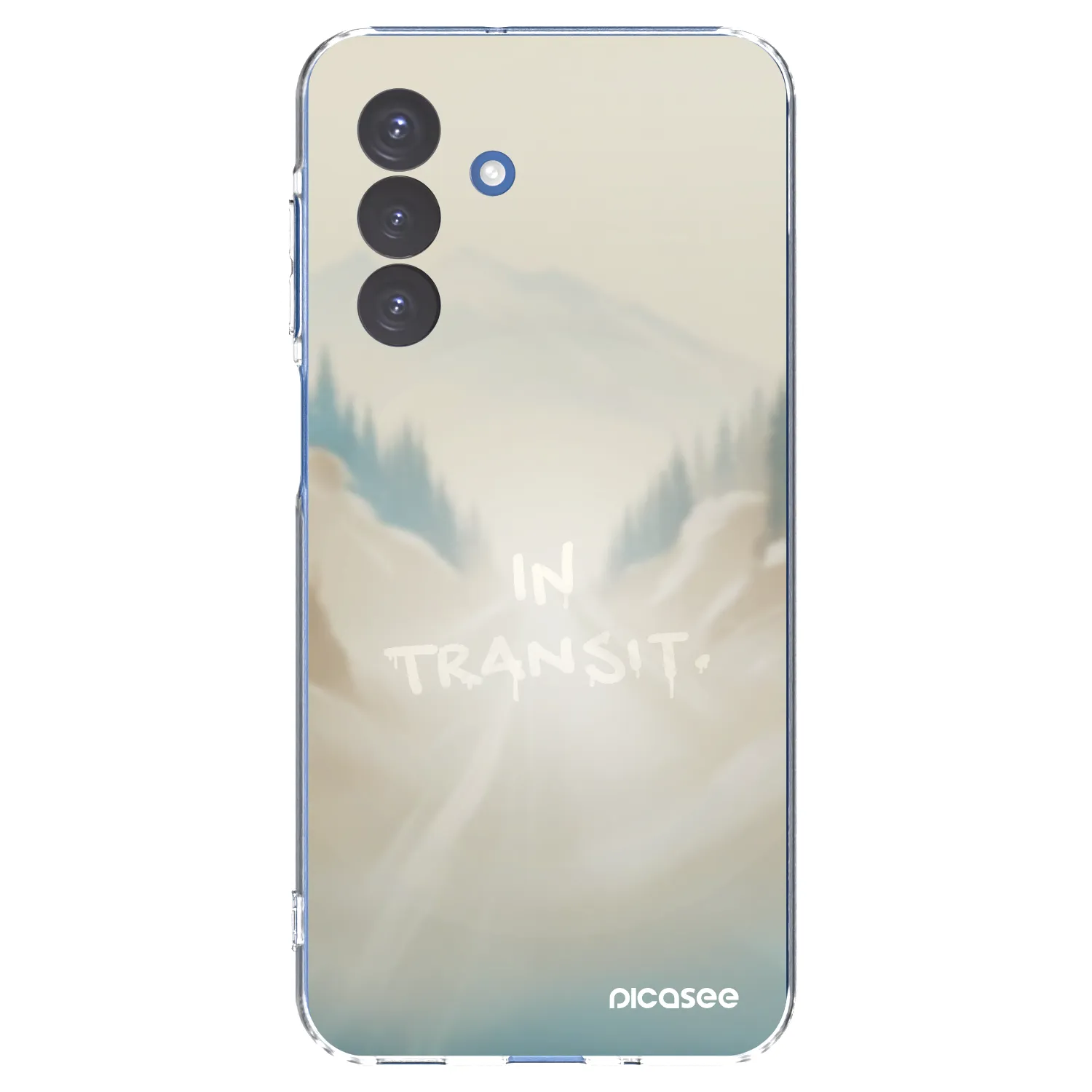 Picasee Samsung Galaxy A17 5G Hülle - Transparentes Silikon - IN TRANSIT