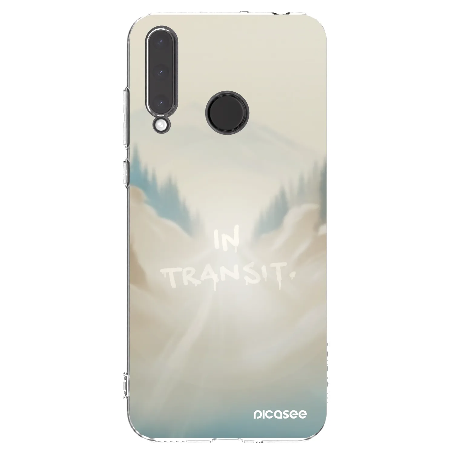 Picasee Honor 20 Lite Hülle - Transparentes Silikon - IN TRANSIT