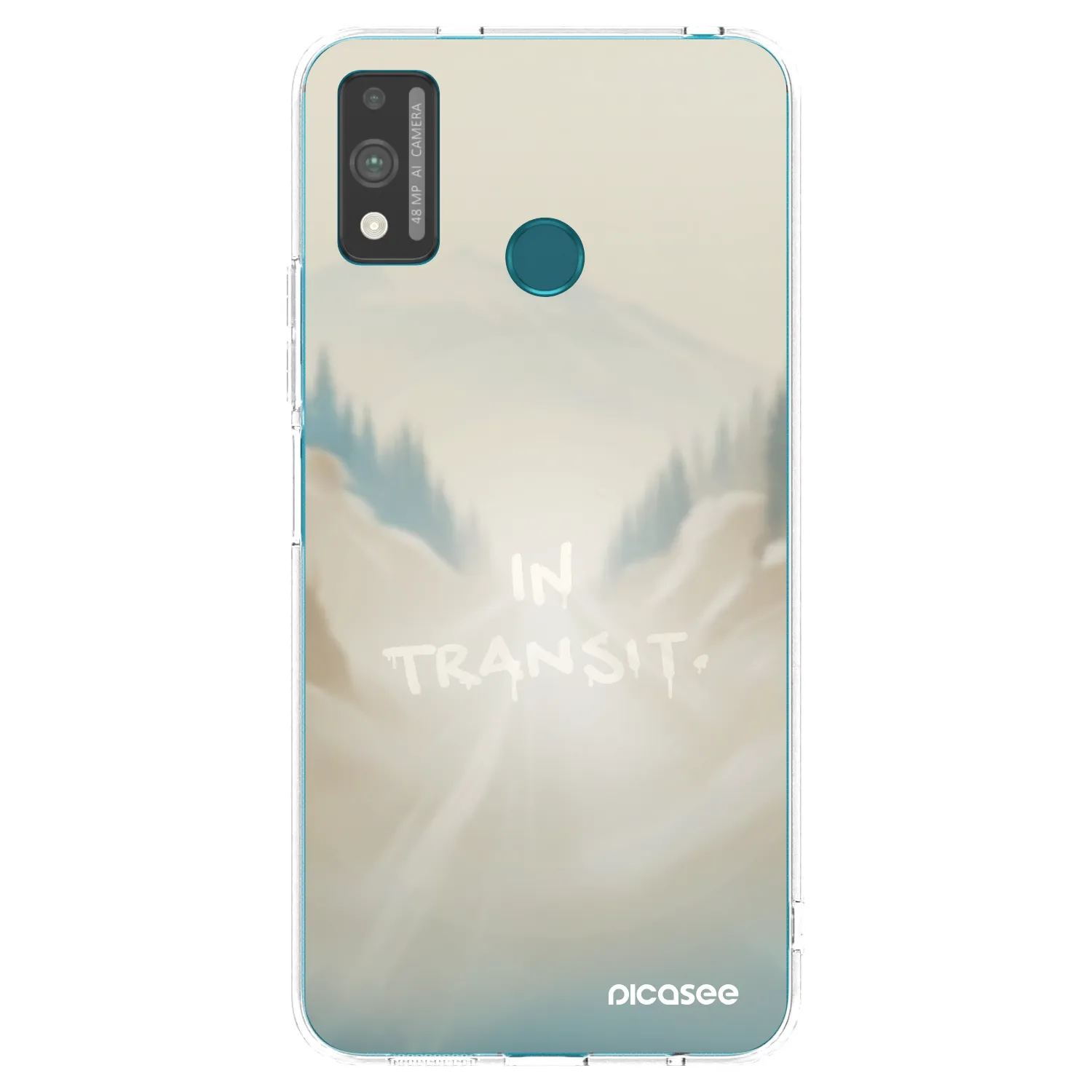 Picasee Honor 9X Lite Hülle - Transparentes Silikon - IN TRANSIT