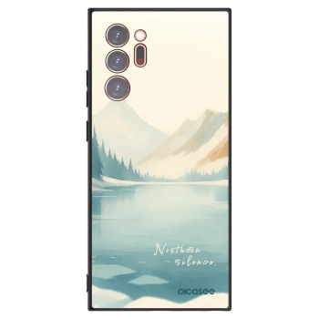 Picasee Samsung Galaxy Note 20 Ultra Hülle - Schwarzes Silikon - NOTHERN SILENCE