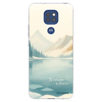 Picasee Motorola Moto G9 Play Hülle - Transparentes Silikon - NOTHERN SILENCE
