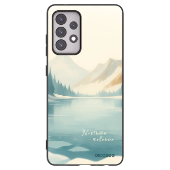 Picasee Samsung Galaxy A52 5G A525F Hülle - Schwarzes Silikon - NOTHERN SILENCE