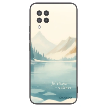 Picasee Samsung Galaxy A42 A426B Hülle - Schwarzes Silikon - NOTHERN SILENCE