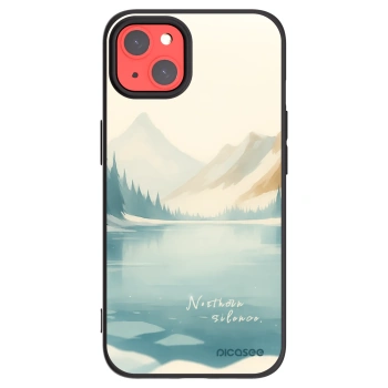 Picasee Apple iPhone 13 Hülle - Schwarzes Silikon - NOTHERN SILENCE