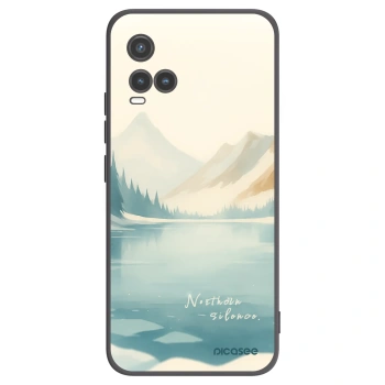 Picasee Vivo Y33s Hülle - Schwarzes Silikon - NOTHERN SILENCE