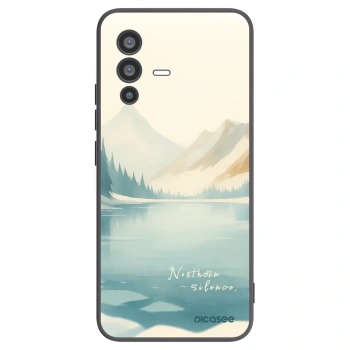 Picasee Vivo V23 5G Hülle - Schwarzes Silikon - NOTHERN SILENCE