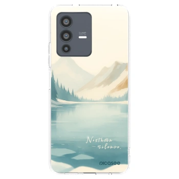 Picasee Vivo V23 5G Hülle - Transparentes Silikon - NOTHERN SILENCE