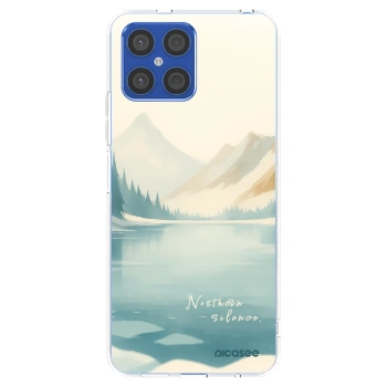 Picasee Honor X8 4G Hülle - Transparentes Silikon - NOTHERN SILENCE