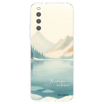 Picasee Sony Xperia 10 IV 5G Hülle - Transparentes Silikon - NOTHERN SILENCE