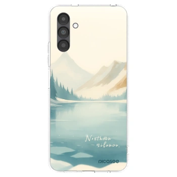 Picasee Samsung Galaxy A04s A047F Hülle - Transparentes Silikon - NOTHERN SILENCE