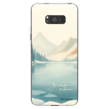 Picasee Samsung Galaxy S8 G950F Hülle - Transparentes Silikon - NOTHERN SILENCE