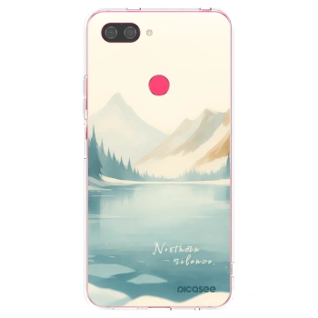 Picasee Xiaomi Mi 8 Lite Hülle - Transparentes Silikon - NOTHERN SILENCE