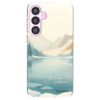Picasee Samsung Galaxy A55 5G A556B Hülle - Transparentes Silikon - NOTHERN SILENCE