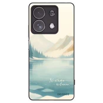 Picasee Xiaomi Redmi Note 13 Pro 4G Hülle - Schwarzes Silikon - NOTHERN SILENCE