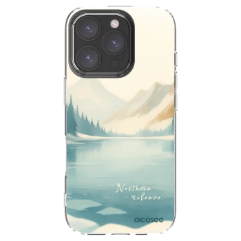 Picasee Apple iPhone 16 Pro Hülle - Transparentes Silikon - NOTHERN SILENCE