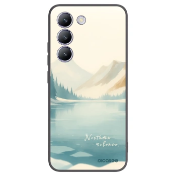 Picasee Vivo V40 SE 5G Hülle - Schwarzes Silikon - NOTHERN SILENCE