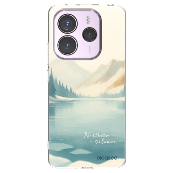 Picasee Xiaomi Redmi Note 14 5G Hülle - Transparentes Silikon - NOTHERN SILENCE