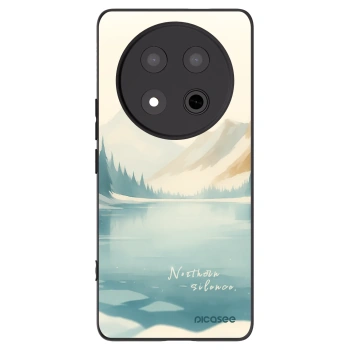 Picasee Honor Magic7 Lite 5G Hülle - Schwarzes Silikon - NOTHERN SILENCE