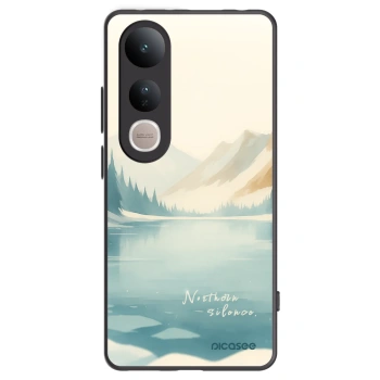 Picasee Vivo V50 Lite 5G Hülle - Schwarzes Silikon - NOTHERN SILENCE