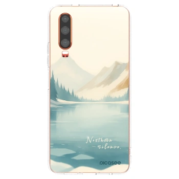 Picasee Huawei P30 Hülle - Transparentes Silikon - NOTHERN SILENCE