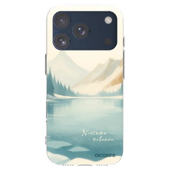 Picasee Apple iPhone 17 Pro Hülle - Transparentes Silikon - NOTHERN SILENCE