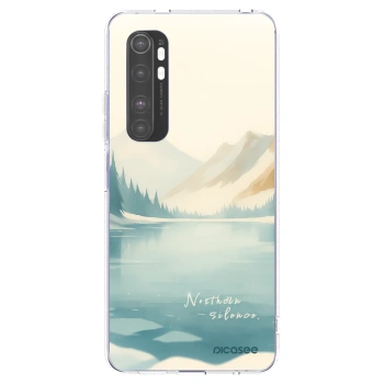 Picasee Xiaomi Mi Note 10 Lite Hülle - Transparentes Silikon - NOTHERN SILENCE