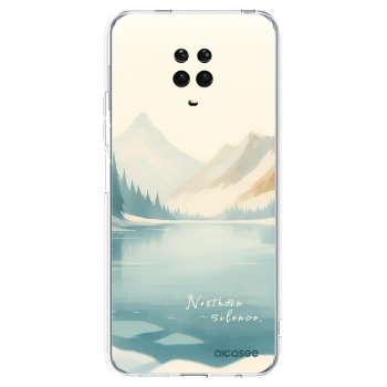 Picasee Xiaomi Redmi Note 9S Hülle - Transparentes Silikon - NOTHERN SILENCE