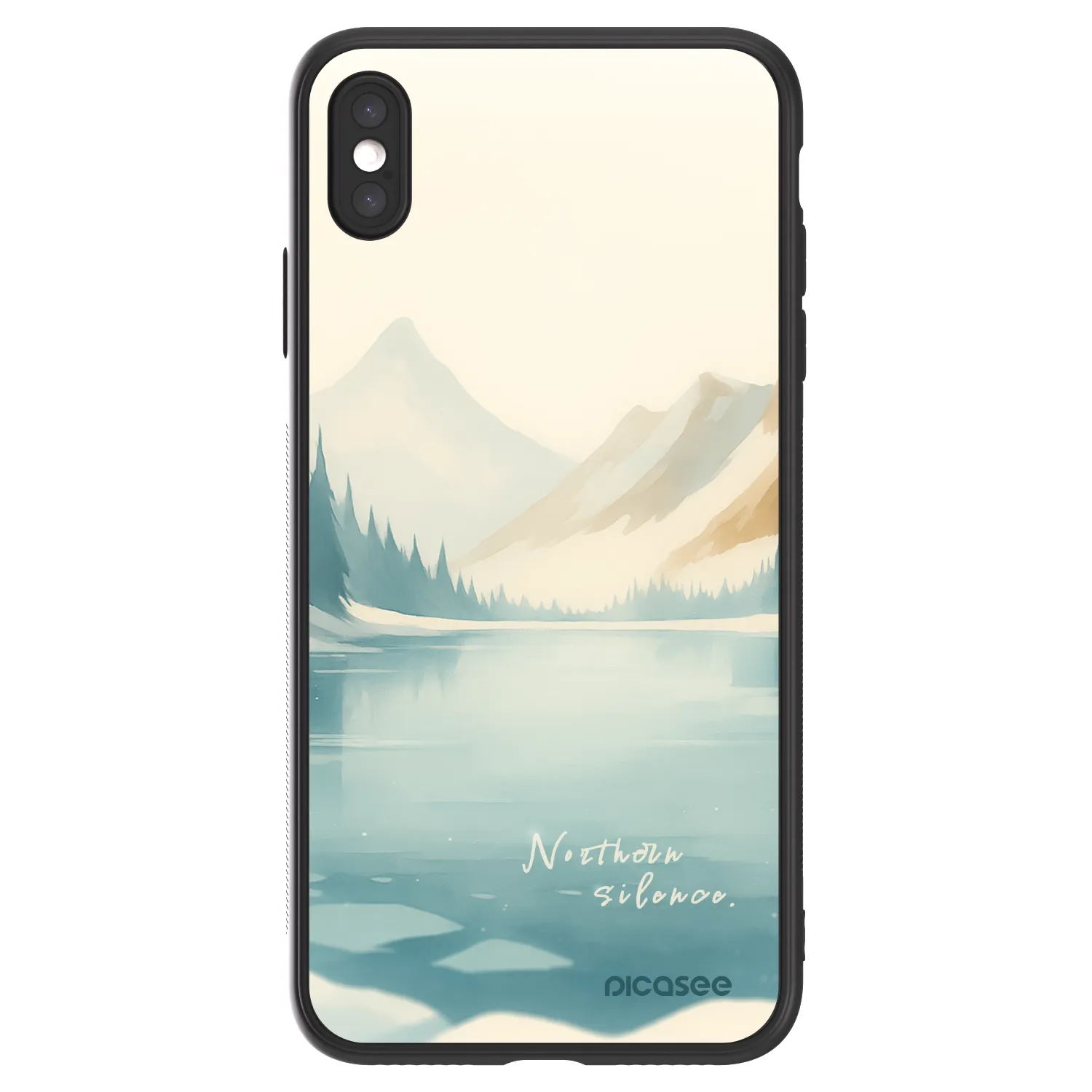 Picasee ULTIMATE CASE für Apple iPhone XS Max - NOTHERN SILENCE