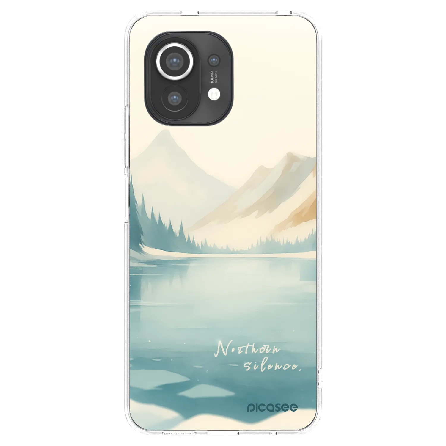 Picasee Xiaomi Mi 11 Hülle - Transparentes Silikon - NOTHERN SILENCE