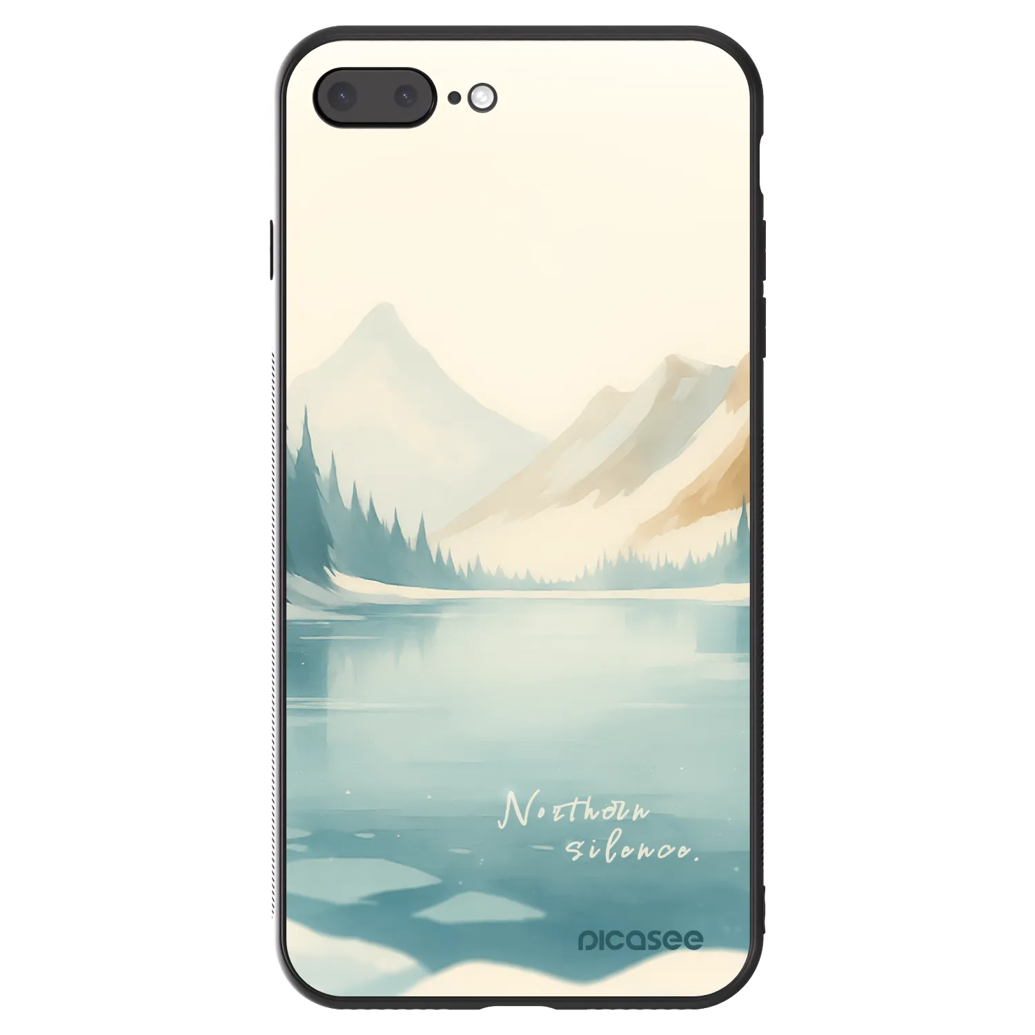 Picasee ULTIMATE CASE für Apple iPhone 8 Plus - NOTHERN SILENCE