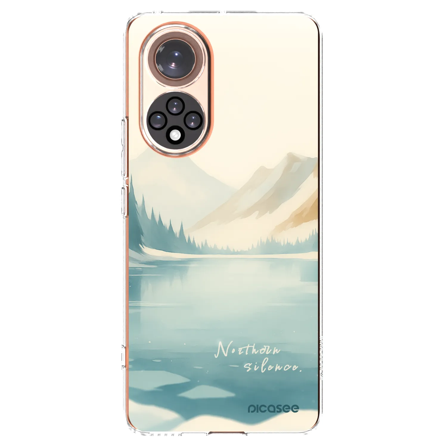Picasee Huawei Nova 9 Hülle - Transparentes Silikon - NOTHERN SILENCE