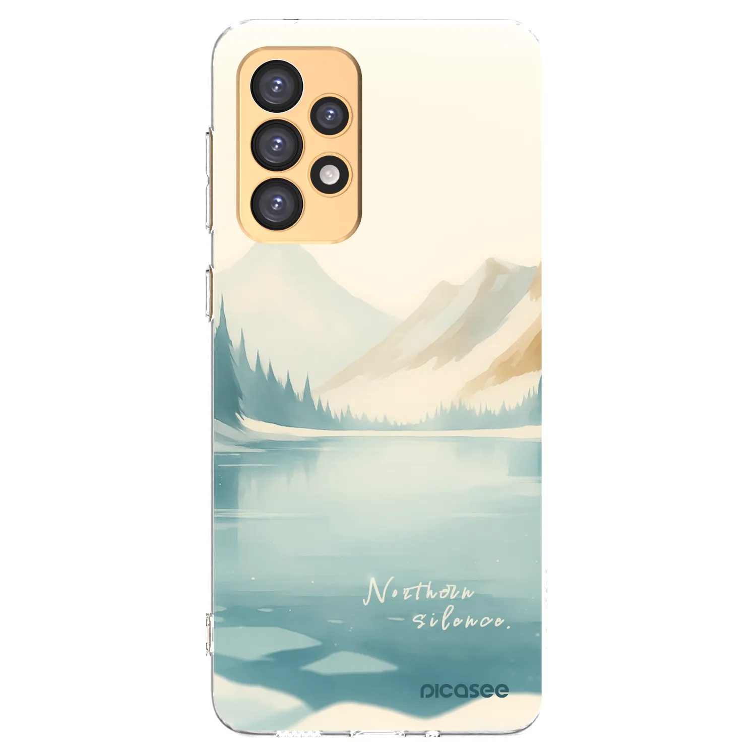 Picasee Samsung Galaxy A33 5G A336 Hülle - Transparentes Silikon - NOTHERN SILENCE