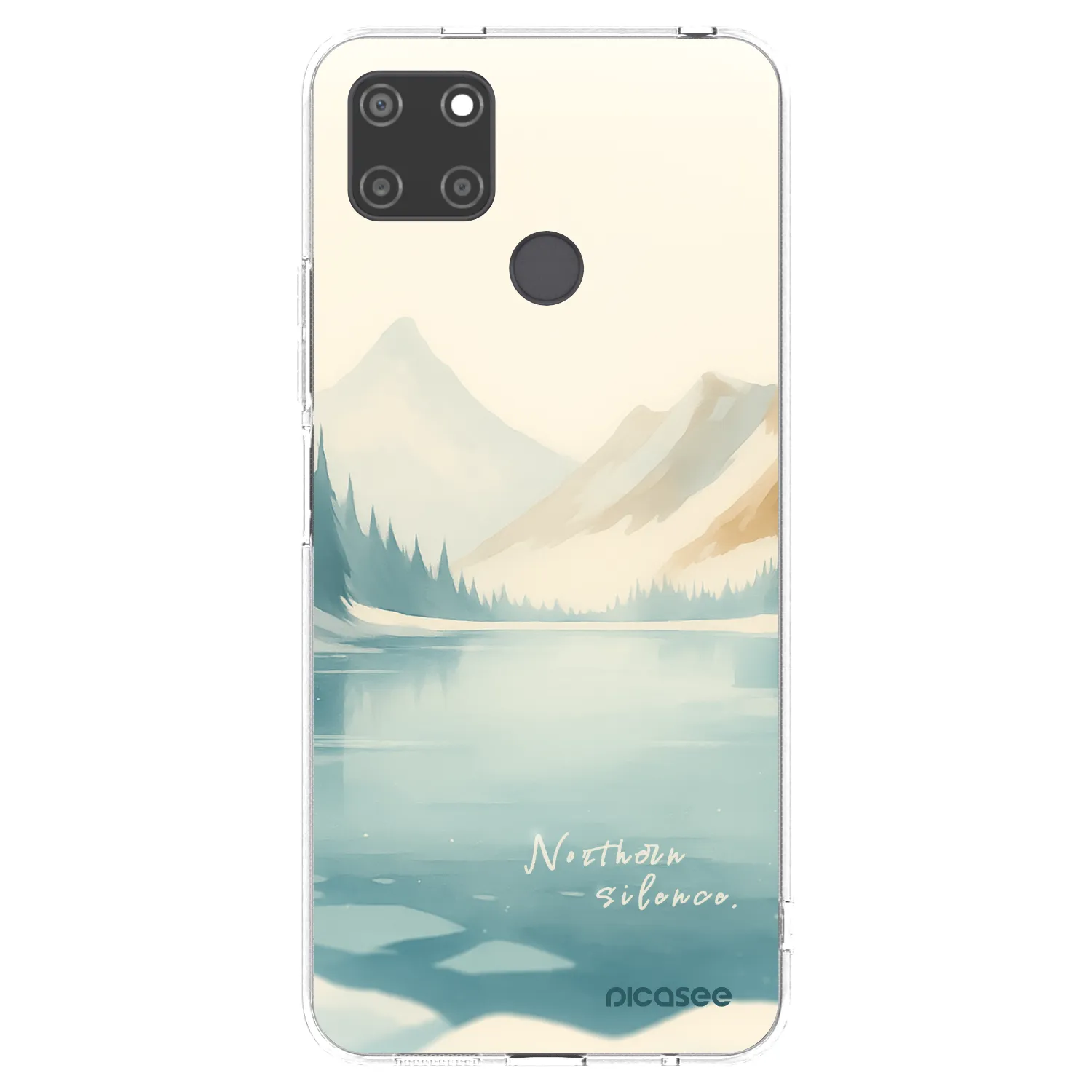Picasee Realme C21Y Hülle - Transparentes Silikon - NOTHERN SILENCE