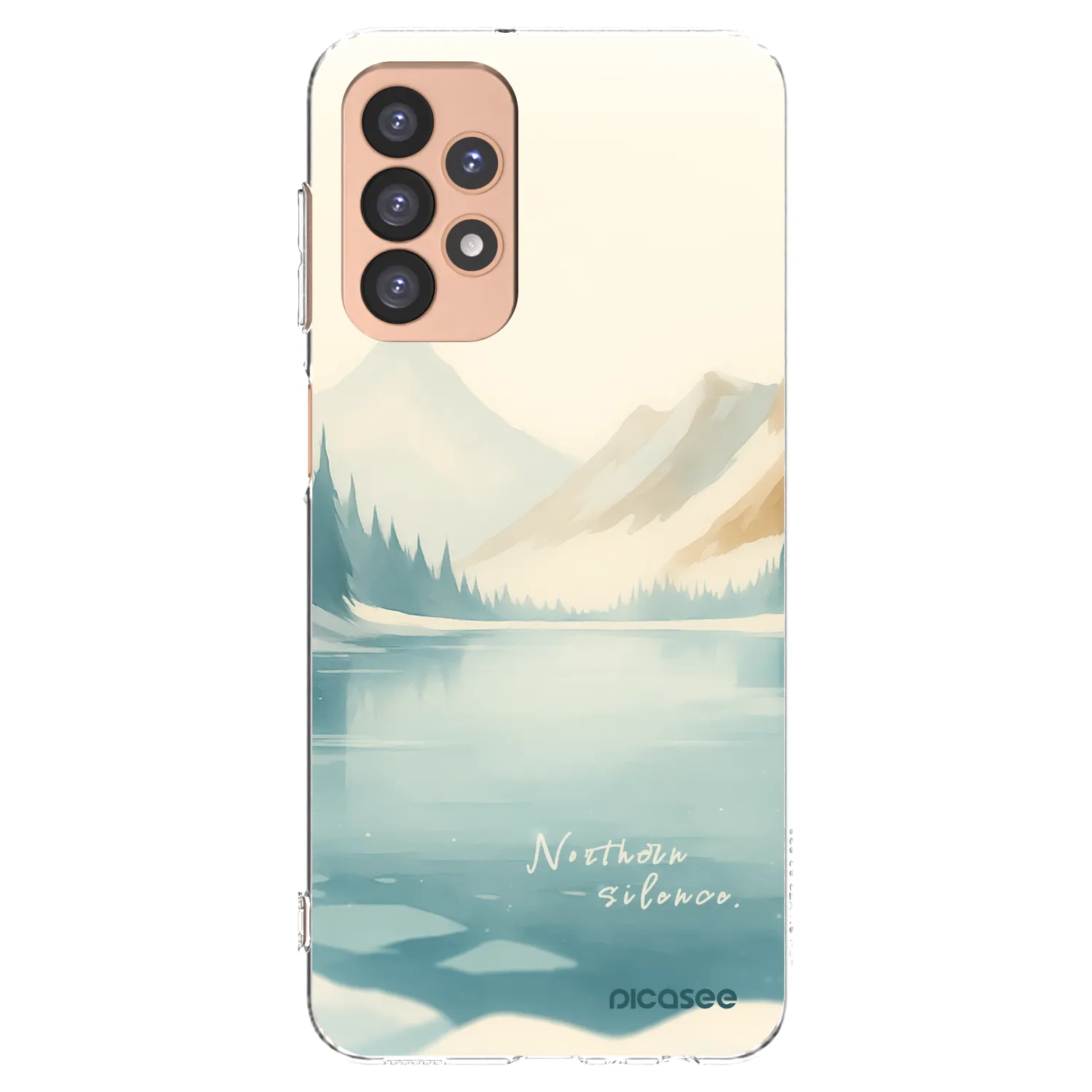 Picasee Samsung Galaxy A23 A236B 5G Hülle - Transparentes Silikon - NOTHERN SILENCE
