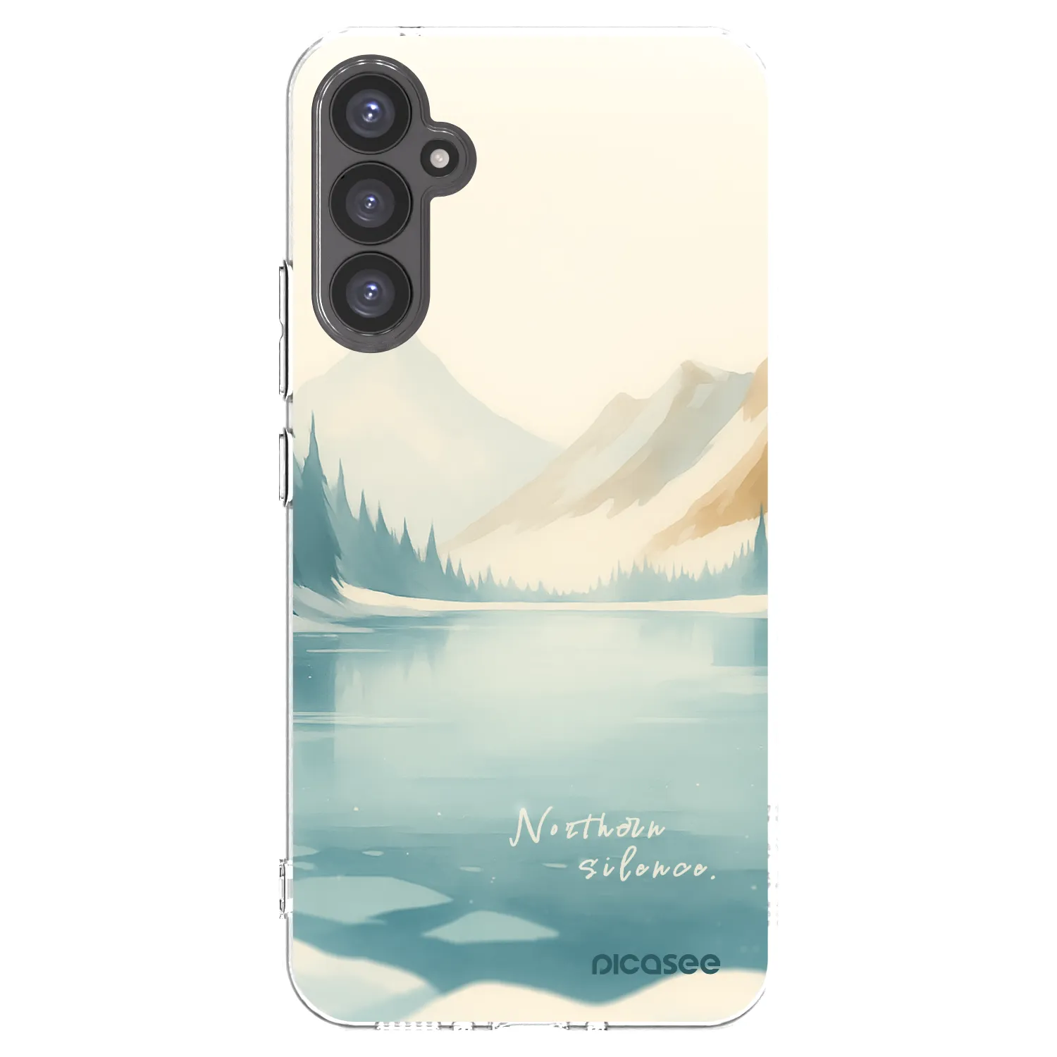 Picasee Samsung Galaxy A34 5G A346B Hülle - Transparentes Silikon - NOTHERN SILENCE