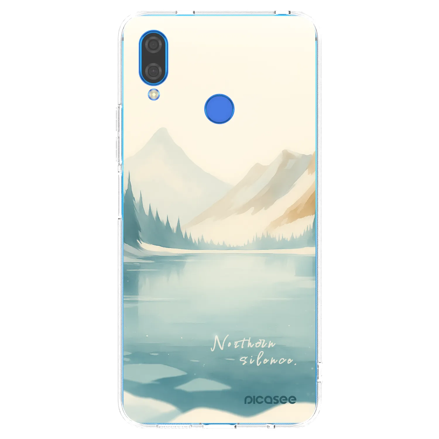 Picasee Huawei Nova 3 Hülle - Transparentes Silikon - NOTHERN SILENCE