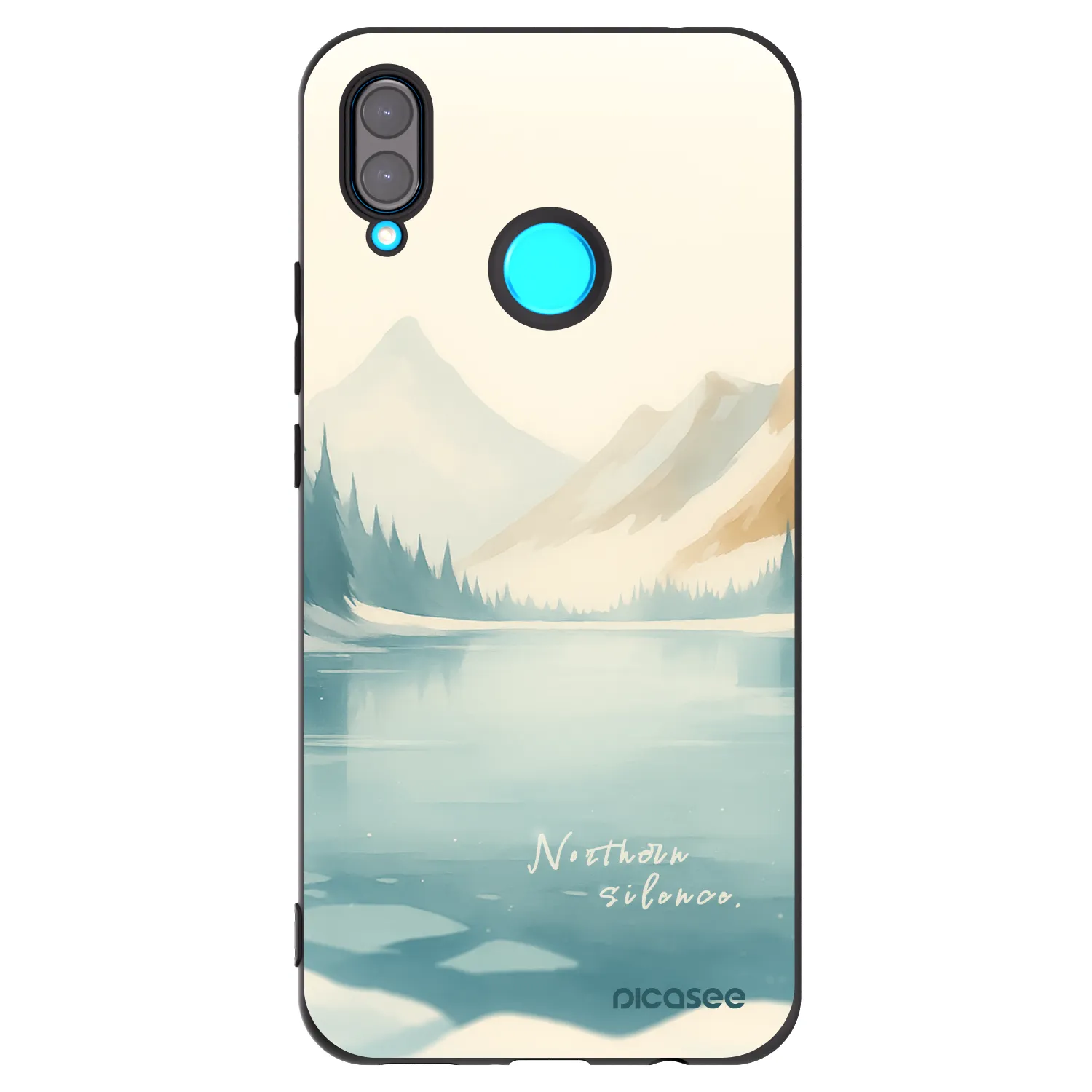 Picasee Huawei Nova 3i Hülle - Schwarzes Silikon - NOTHERN SILENCE