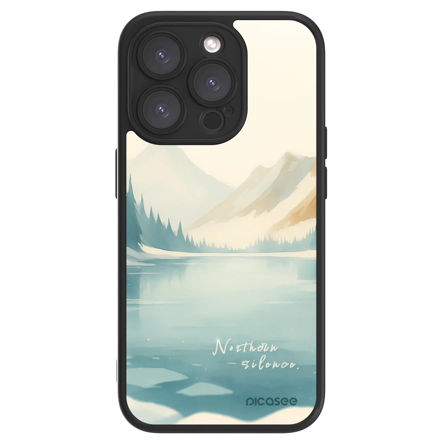 Picasee ULTIMATE CASE MagSafe für Apple iPhone 15 Pro - NOTHERN SILENCE