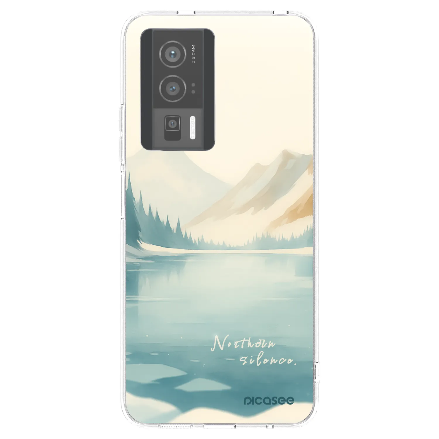 Picasee Xiaomi Poco F5 Pro 5G Hülle - Transparentes Silikon - NOTHERN SILENCE