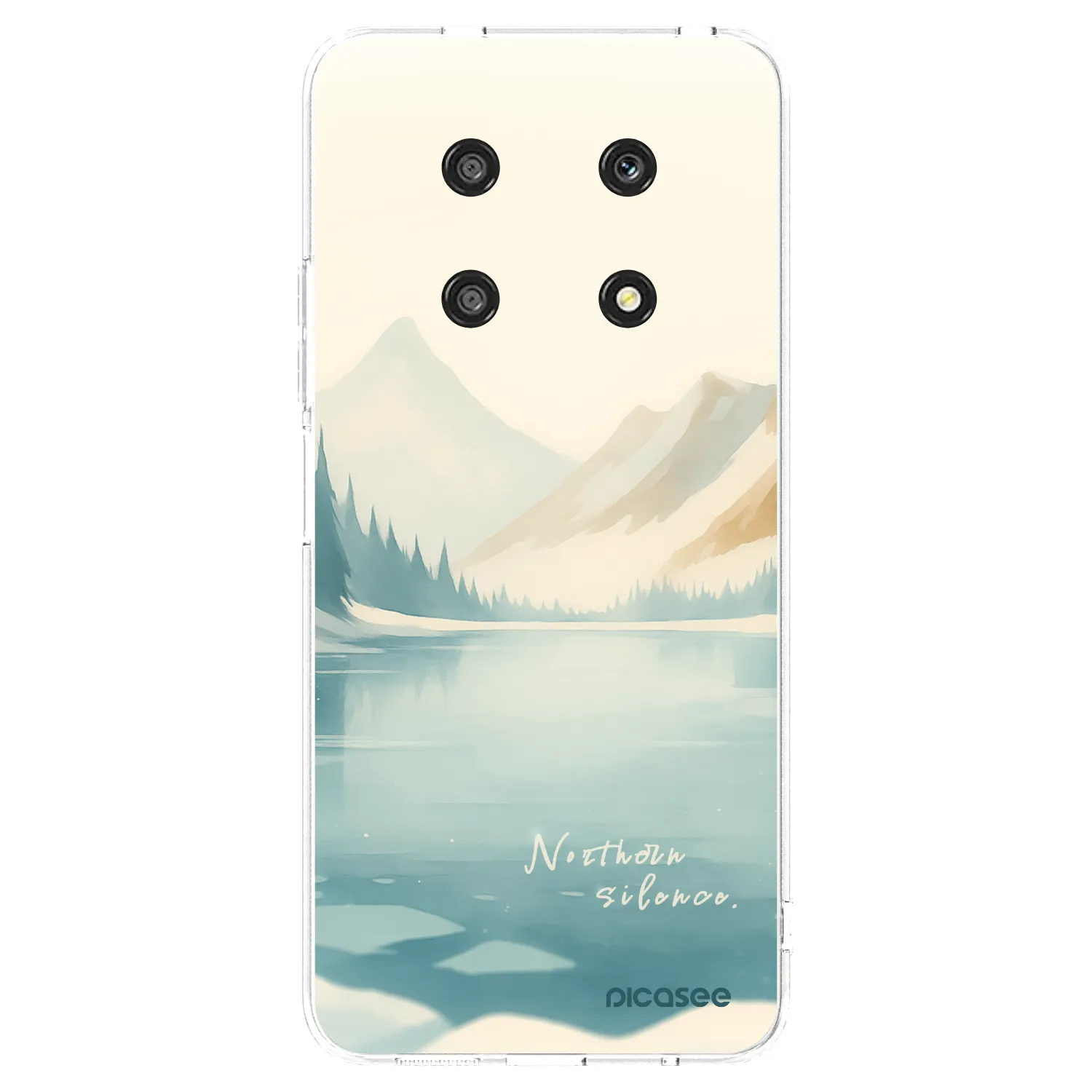 Picasee Honor Magic4 Lite 5G Hülle - Transparentes Silikon - NOTHERN SILENCE