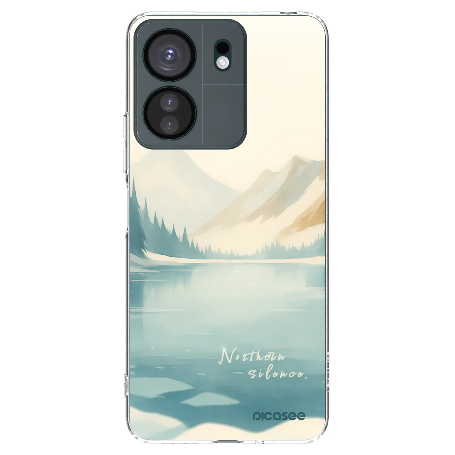 Picasee Xiaomi Redmi 13C 4G Hülle - Transparentes Silikon - NOTHERN SILENCE