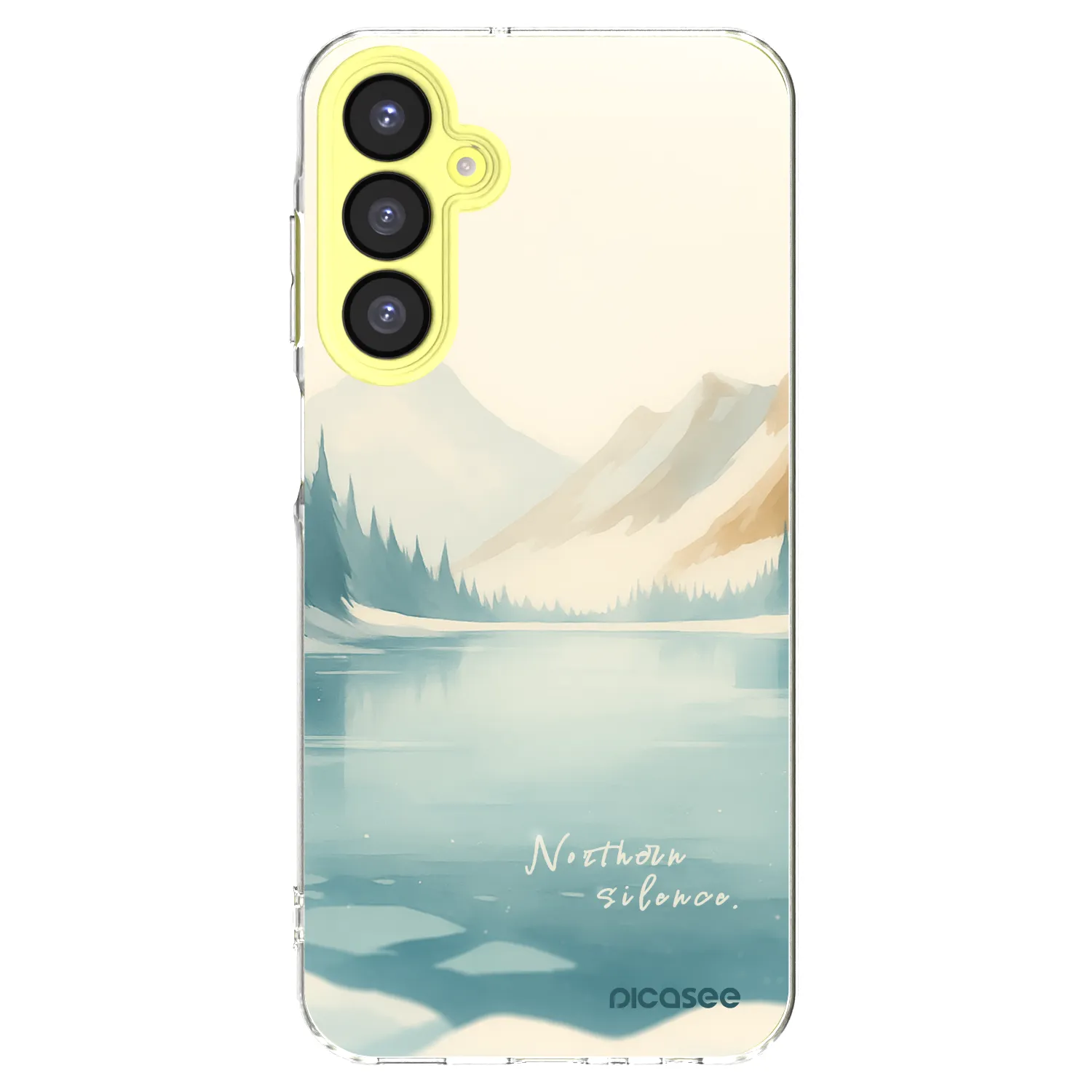 Picasee Samsung Galaxy A25 A256B 5G Hülle - Transparentes Silikon - NOTHERN SILENCE