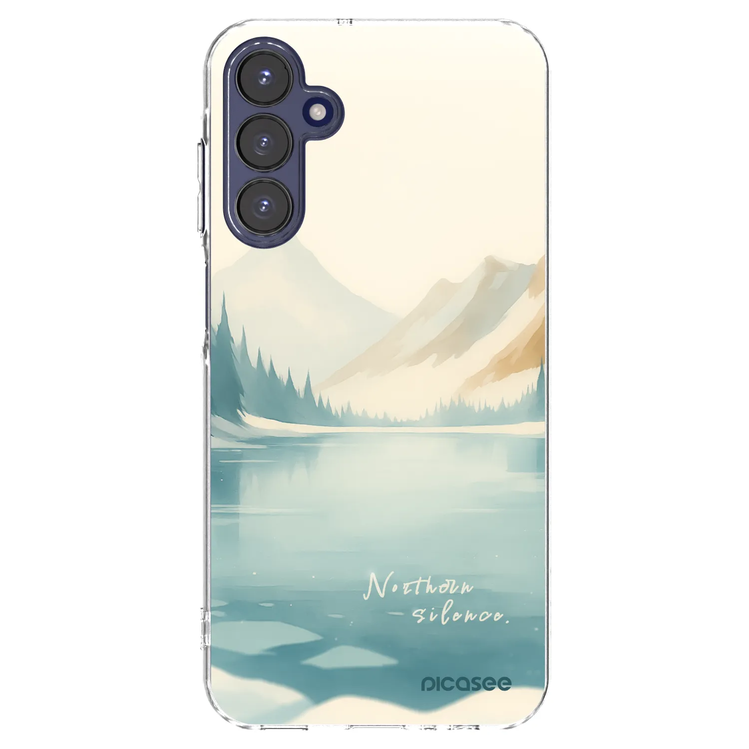 Picasee Samsung Galaxy A15 A155F 4G Hülle - Transparentes Silikon - NOTHERN SILENCE