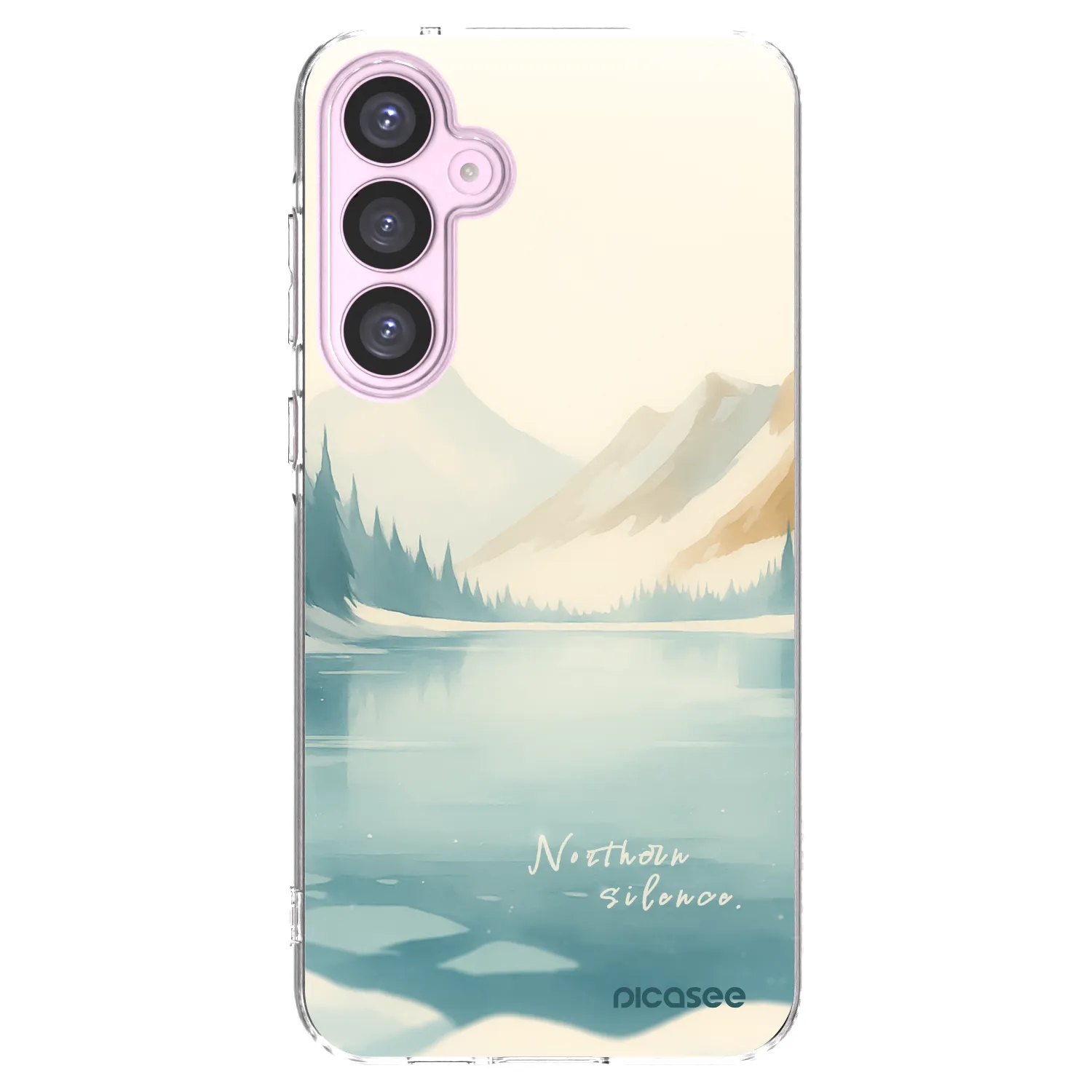 Picasee Samsung Galaxy A55 5G A556B Hülle - Transparentes Silikon - NOTHERN SILENCE