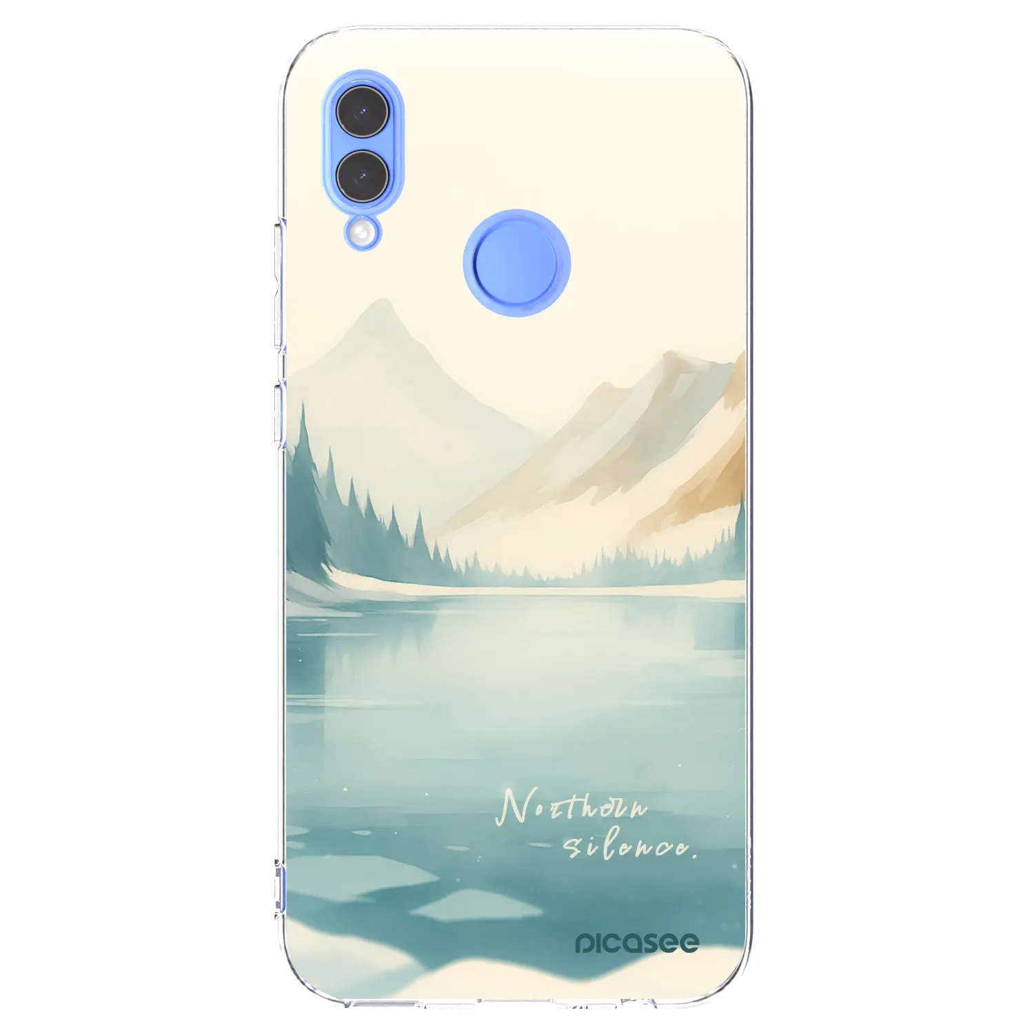 Picasee Huawei P Smart 2019 Hülle - Transparentes Silikon - NOTHERN SILENCE