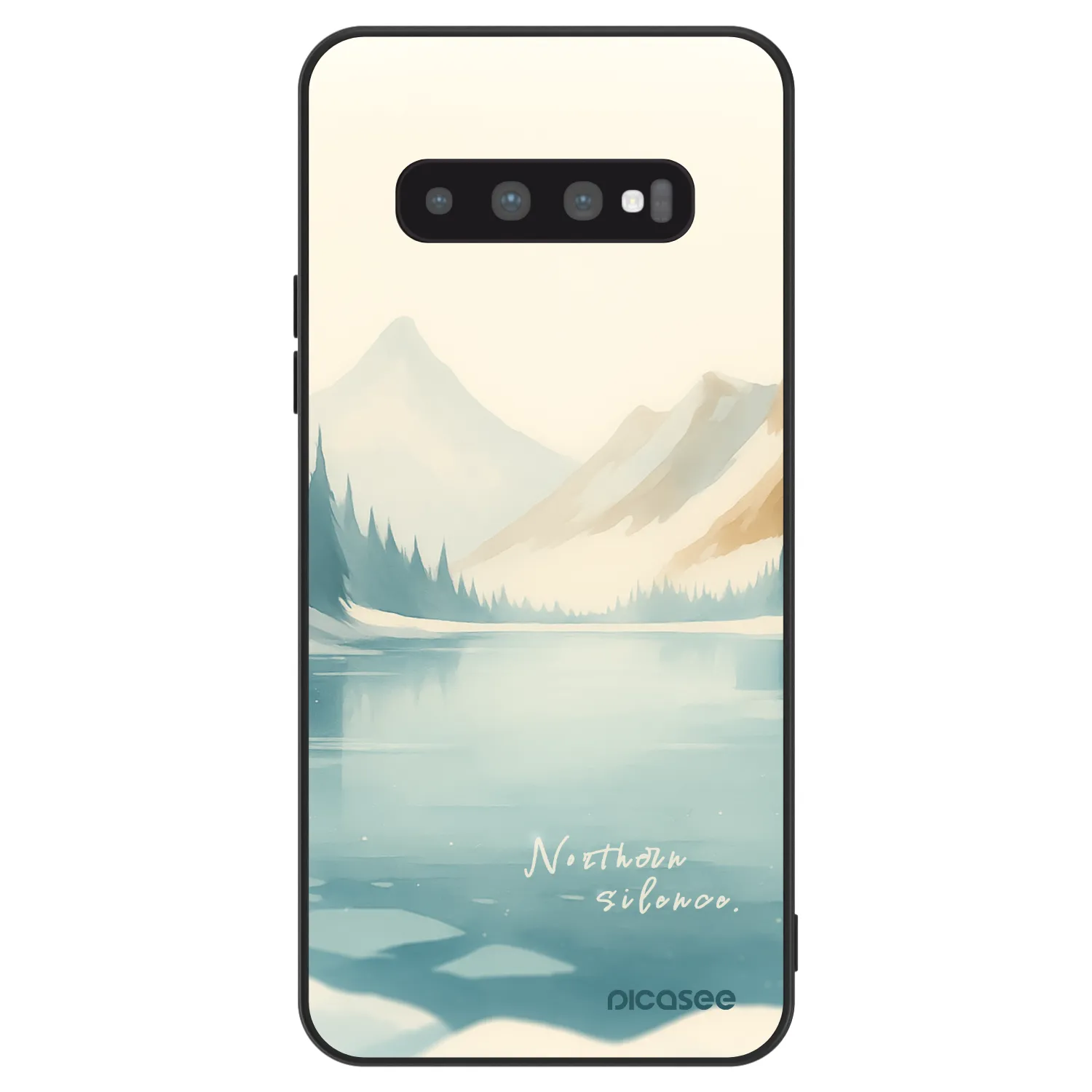 Picasee ULTIMATE CASE für Samsung Galaxy S10 Plus G975 - NOTHERN SILENCE