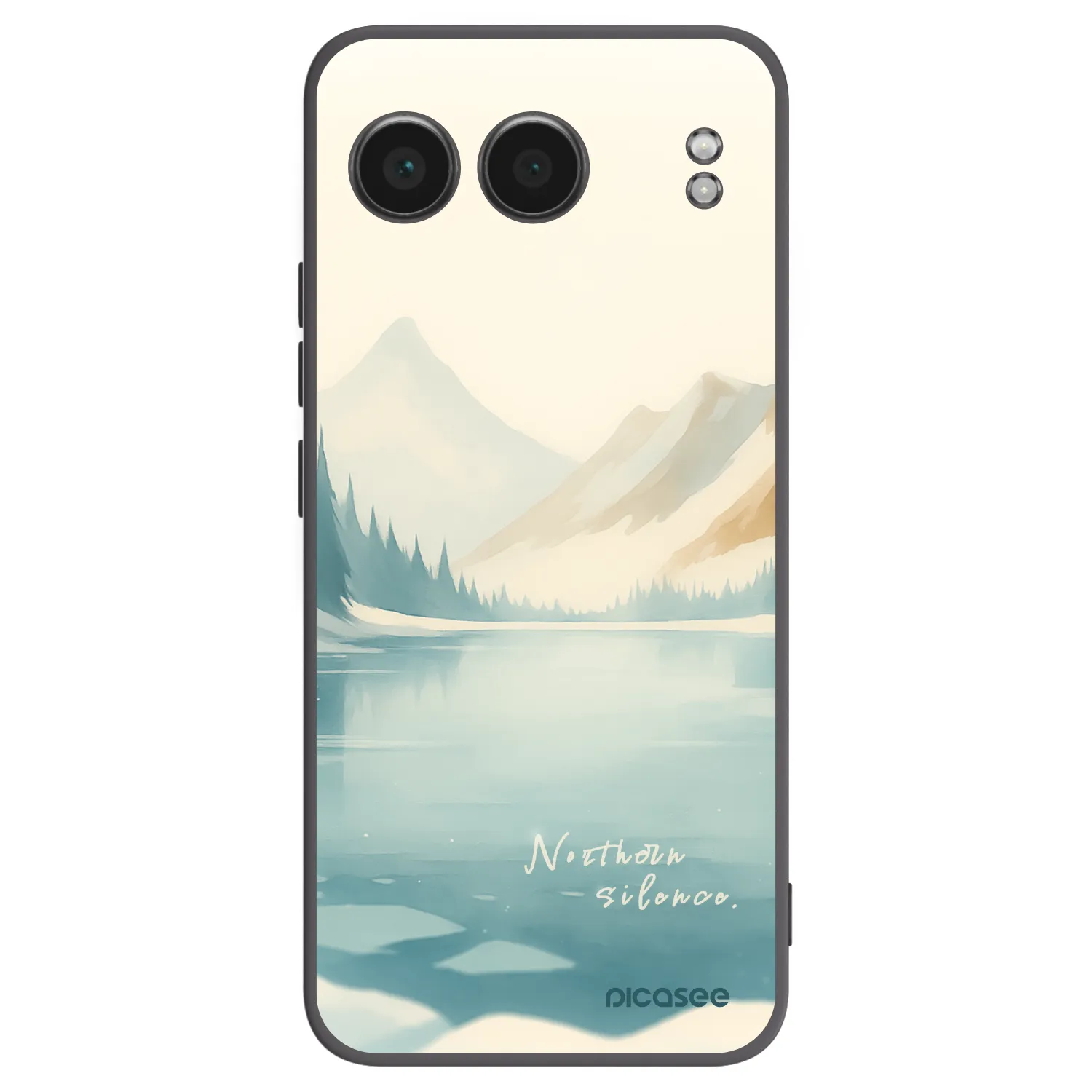 Picasee OnePlus Nord 4 Hülle - Schwarzes Silikon - NOTHERN SILENCE